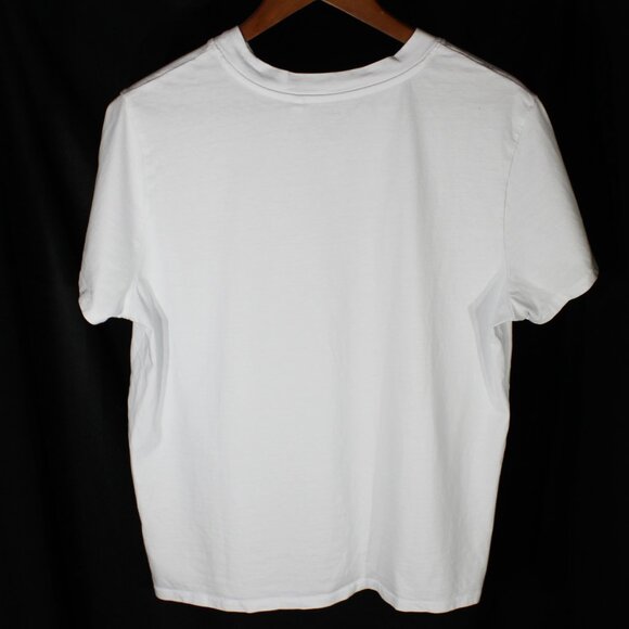 Guess Classic Fit Organic Cotton Graphic Single Stitch T-Shirt - Size XL - Picture 5 of 10